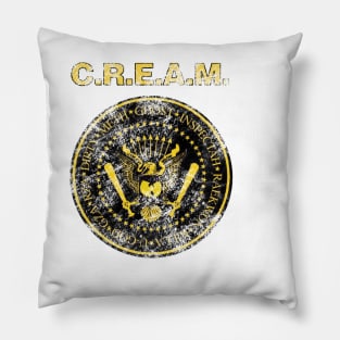 Cream wutang Pillow