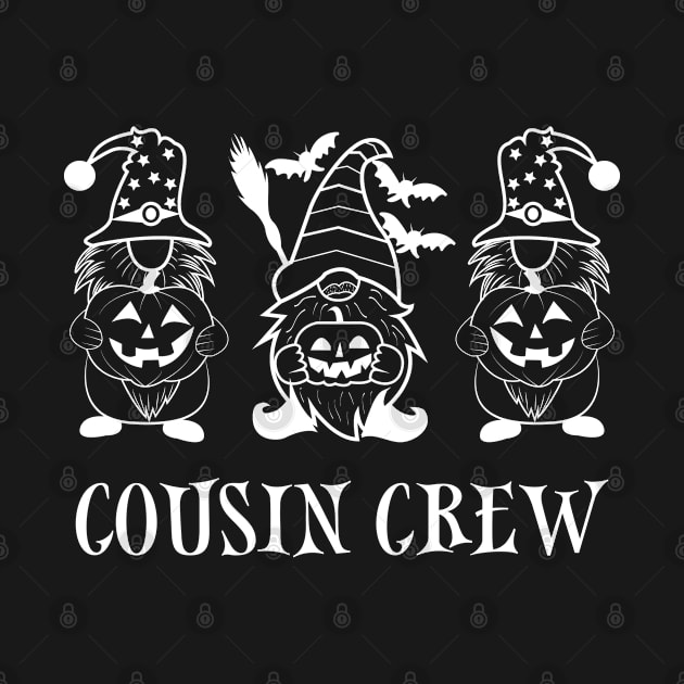 Cousin Crew Halloween Gnomes With Halloween Pumpkins by Arts-lf