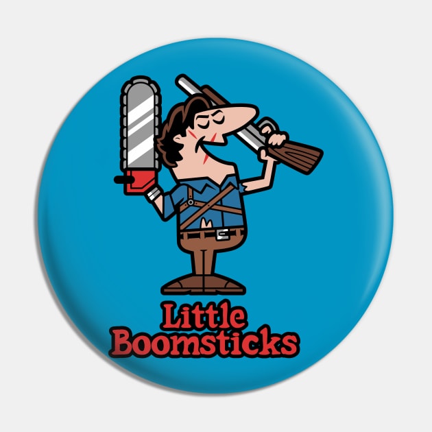 Little Boomsticks Pin by harebrained