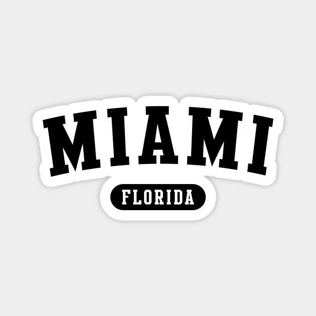 Miami, FL Magnet by Novel_Designs