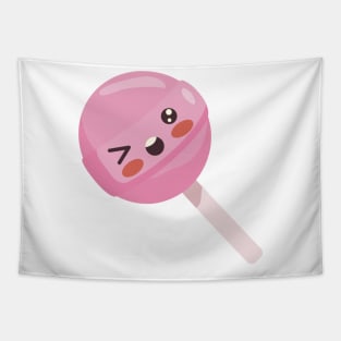 Cute Kawaii Lollipop Tapestry