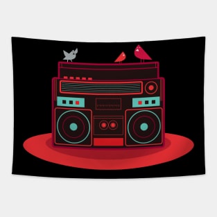 Boombox Tapestry