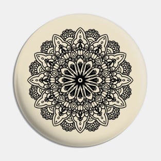 Floral Mandala Pin