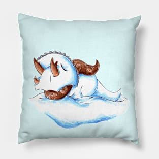 Snowceratops Pillow