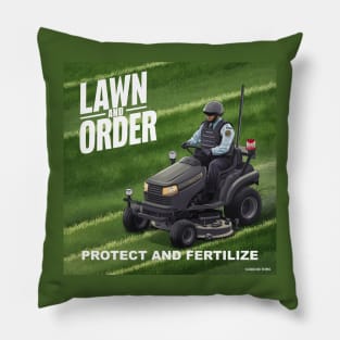 Lawn and Order Pillow