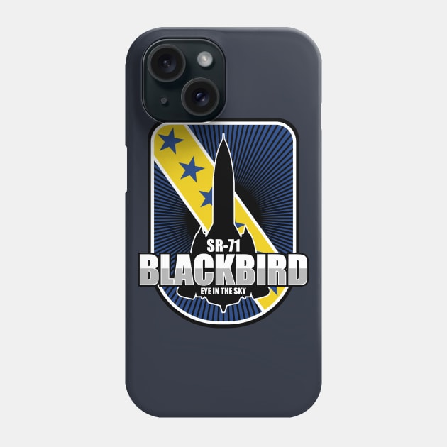 SR-71 Blackbird Phone Case by Tailgunnerstudios