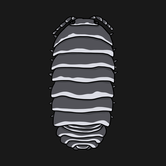 zebra armadillidium species by Artbychb