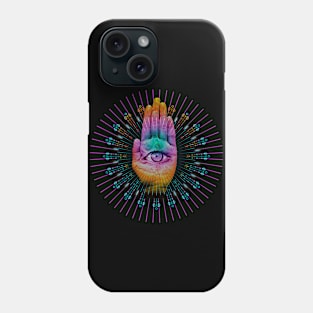 Spiritual Third Eye Hamsa Design Phone Case