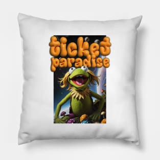 Ticket to Paradise Pillow