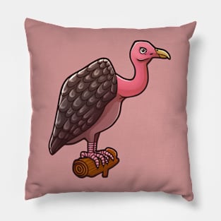 Just a Vulture on a Log Pillow