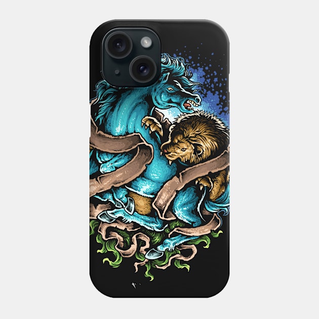 Lion bite Phone Case by LaRaf97