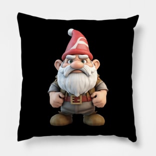 Fantasy garden gnome Pillow
