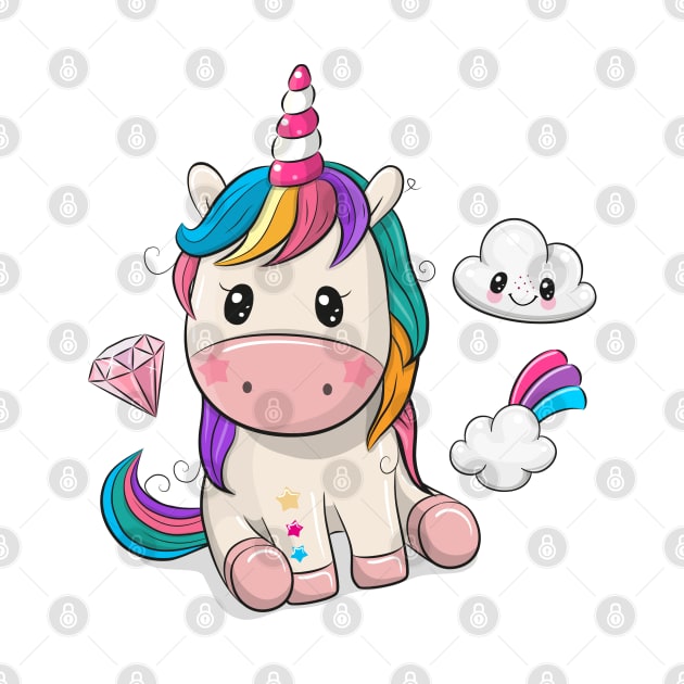 Cute unicorn. by Reginast777