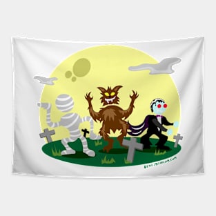 Monster Mash Tapestry