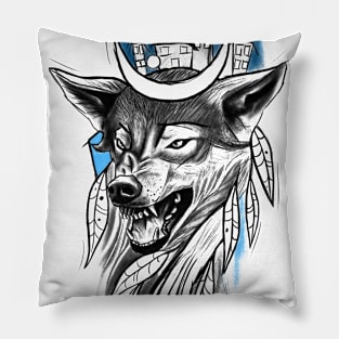 Wolf Pillow