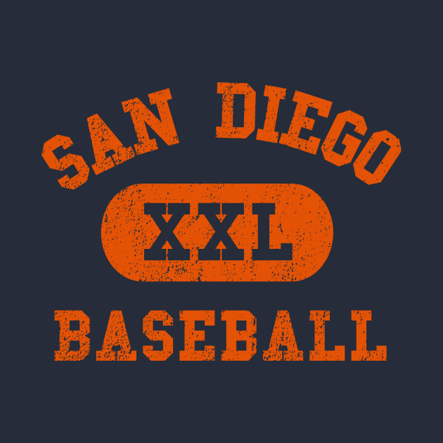 San Diego Baseball III by sportlocalshirts