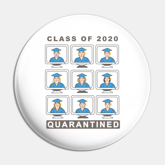 Class of 2020 Quarantined Pin by Racreation