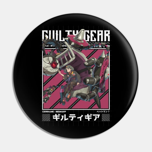 Bedman - Guilty Gear Strive Pin by Arestration