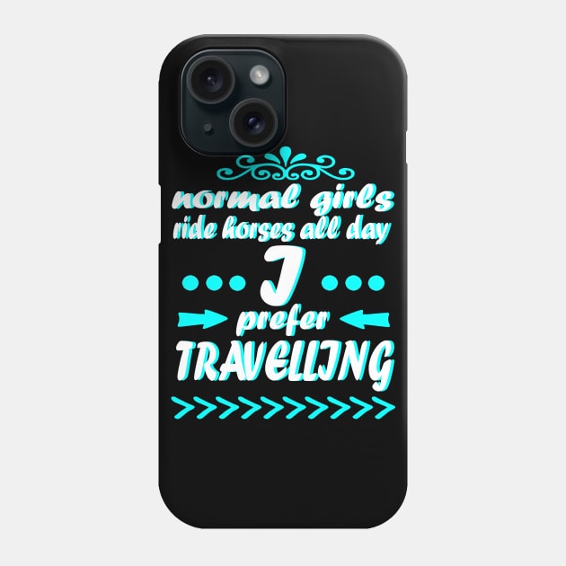 Travel caravan girl world tour woman Phone Case by FindYourFavouriteDesign