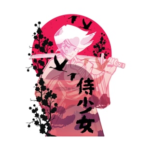 Anime Samurai Girl T-Shirt