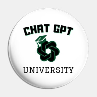 Chat gpt University Pin