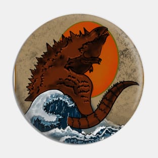 Godzilla Pin