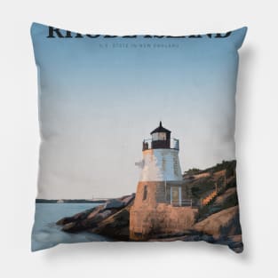 Visit Rhode Island Pillow