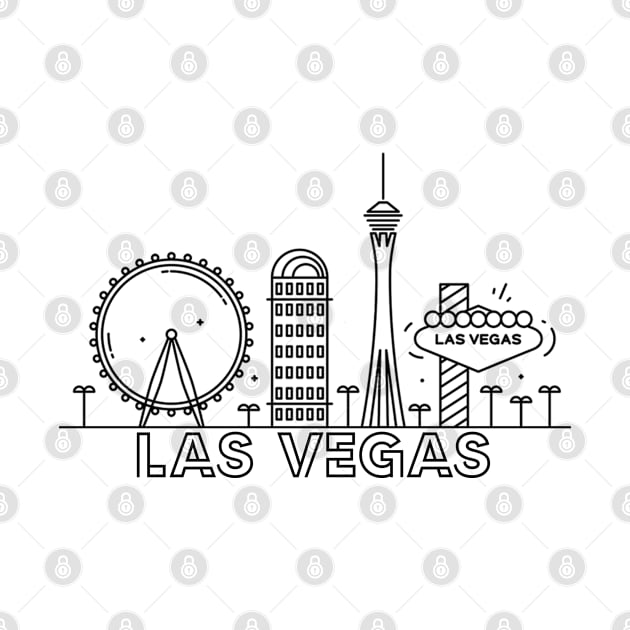 Las Vegas city by SerenityByAlex