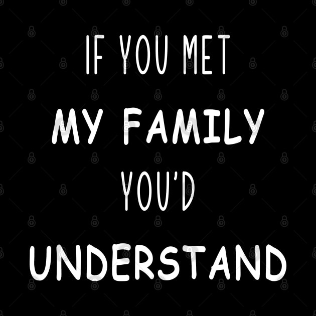 if you met my family you'd understand by seem illustrations 