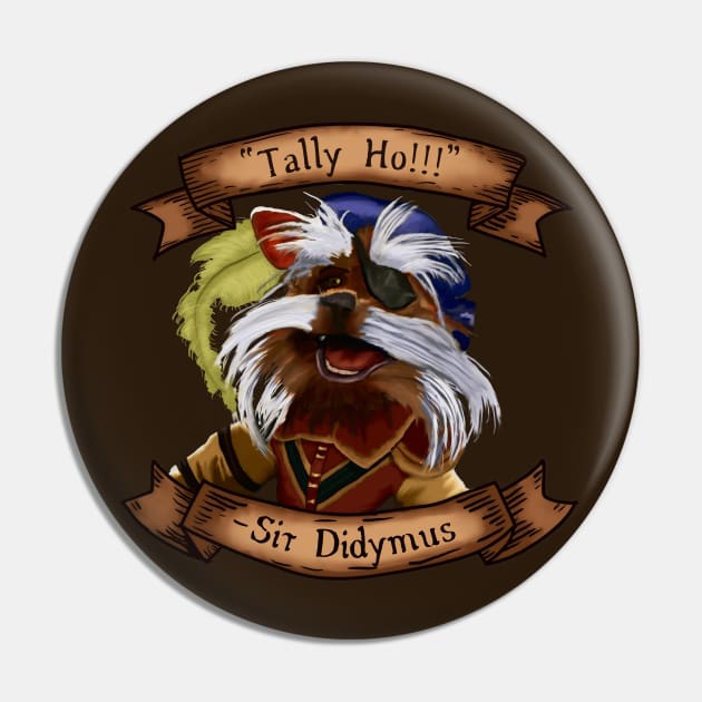 Sir Didymus Pin by vpdesign