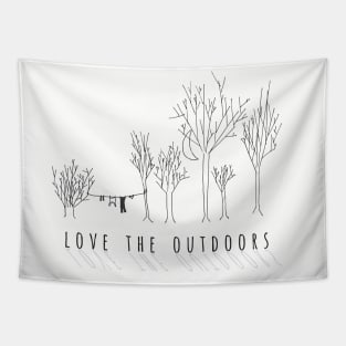 Love The Outdoors Tapestry