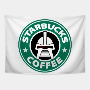 Starbucks Coffee BSG Parody Tapestry