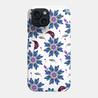 Native American Floral Pattern Phone Case