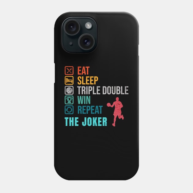 Nikola Jokic Triple Double MVP Phone Case by antarte