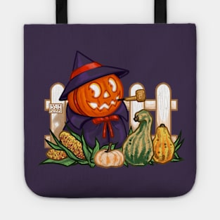 Spooky Autumn Harvest Tote