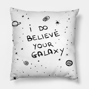 Magic Shop - I do believe your galaxy [inverted] Pillow