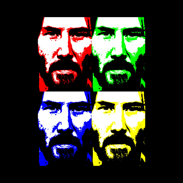 Keanu Reeves (collage) by d1a2n3i4l5