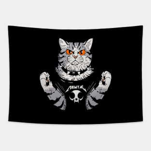 Rocker cat Tapestry