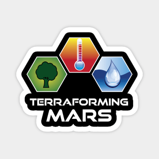 Terraforming Mars - Stacked Icons Color Magnet