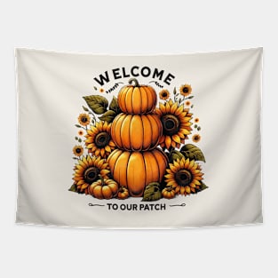 Welcome To Our Patch Tapestry