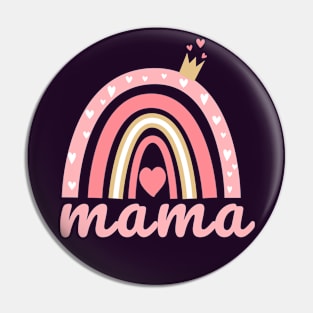 Rainbow Mama Pin