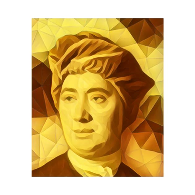 David Hume Golden Portrait | David Hume Artwork 8 by JustLit