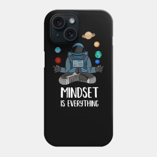 Astronaut Meditating, Yoga, Zen, Mindset Motivational Phone Case