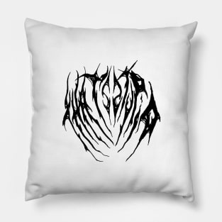 Metal Lettering Pillow