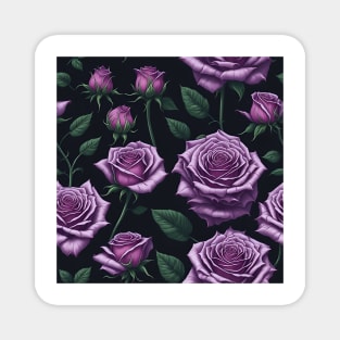 rose pattern, floral design Magnet
