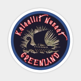 Kalaallit Nunaat GREENLAND VIKING T-SHIRT Magnet