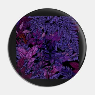 Fairytale purple fern Pin