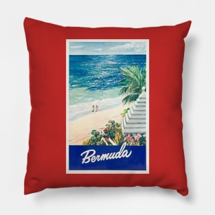 Bermuda beach Pillow