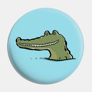 smiling croc Pin