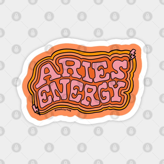 Aries Energy Magnet by Doodle by Meg